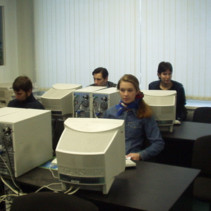 Занятие в компьютерном зале